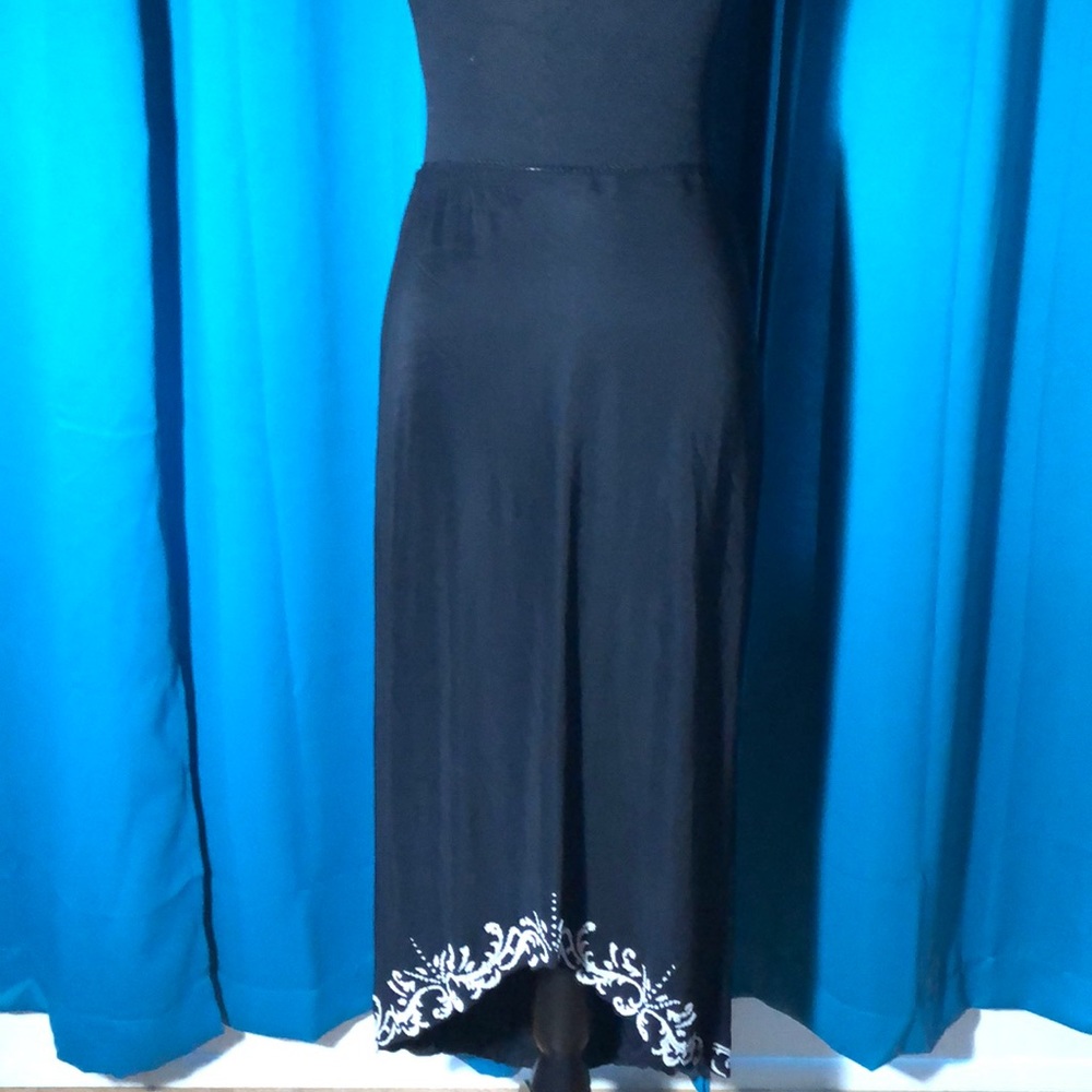 Black cocktail skirt